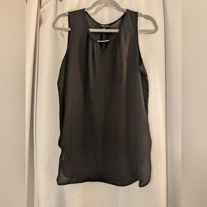 Sami & Jo Black Sleeveless Tank Top